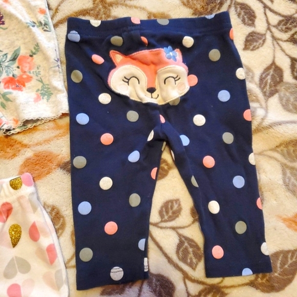 0-3 M Baby Girl Pants - Picture 9 of 11